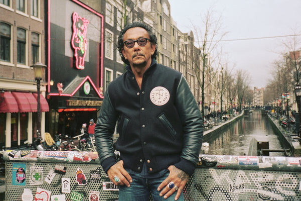 EDITORIAL: TENUE DE NÎMES VARSITY JACKET & HAROLD PEREIRA
