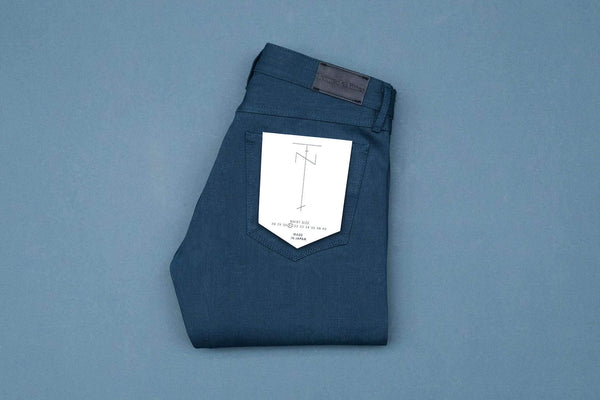 TENUE DE NÎMES JEANS PABLO 'ROYAL BLUE' MADE IN JAPAN