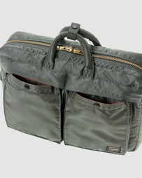 Porter Yoshida Tanker 3Way Document Bag Sage Green Bags Men