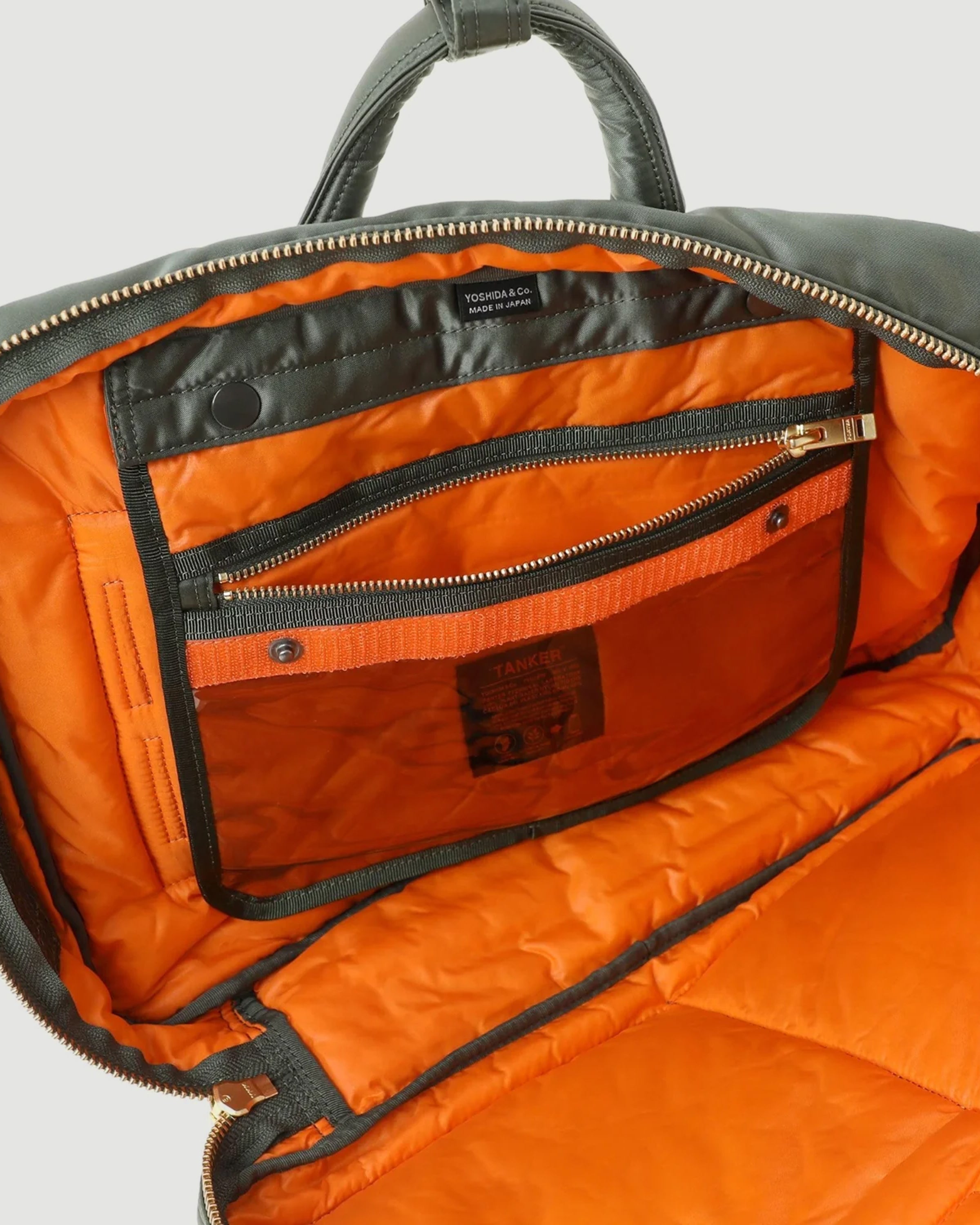 Porter Yoshida Tanker 3Way Document Bag Sage Green Bags Men