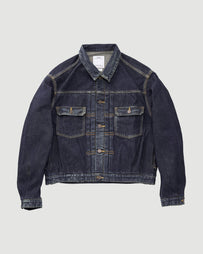 Visvim SS 101X JKT Dmgd Mud Od JKT Short Men