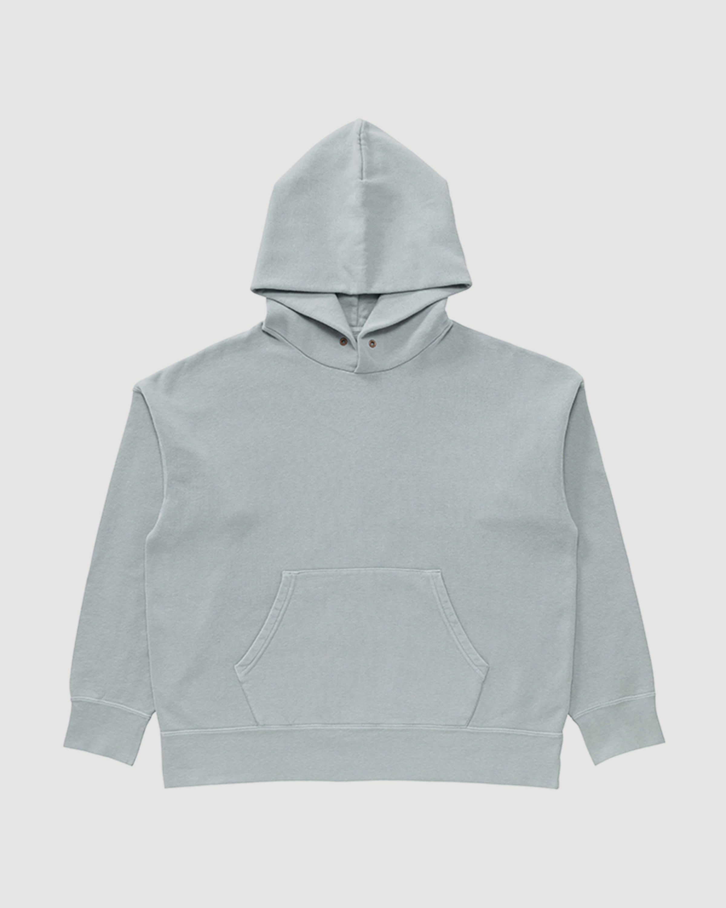 Visvim Jumbo SB Hoodie P.O. Light Green Sweater Men