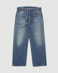 Visvim Social Sculpture 01 Wide Damaged-43 Denim Men