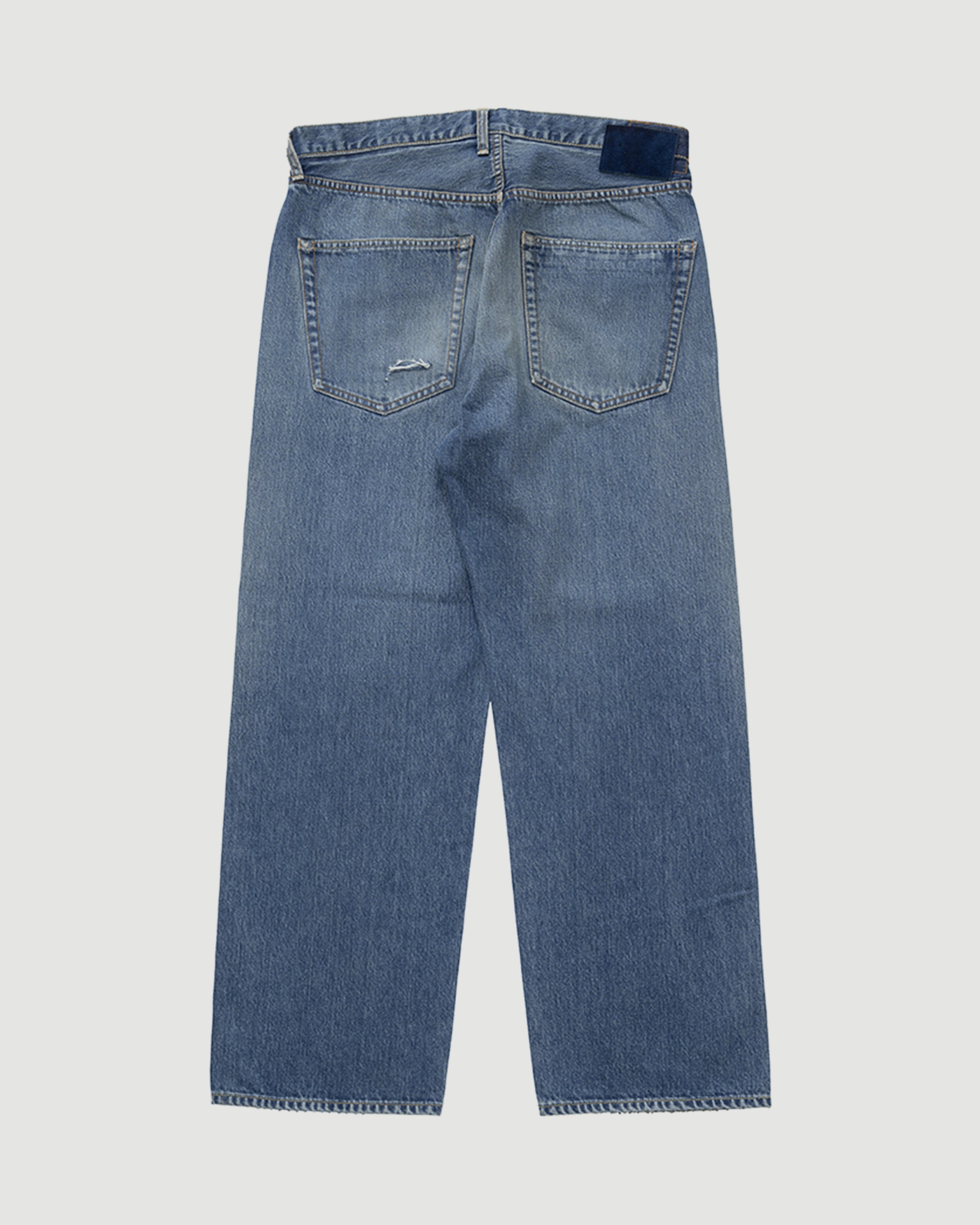Visvim Social Sculpture 01 Wide Damaged-43 Denim Men