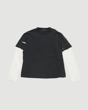 Stockholm Surfboard Club Layer Box Tee Black T-shirt S/S Men