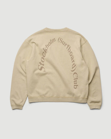 Stockholm Surfboard Club Benny Sweater Cream Sweater Men