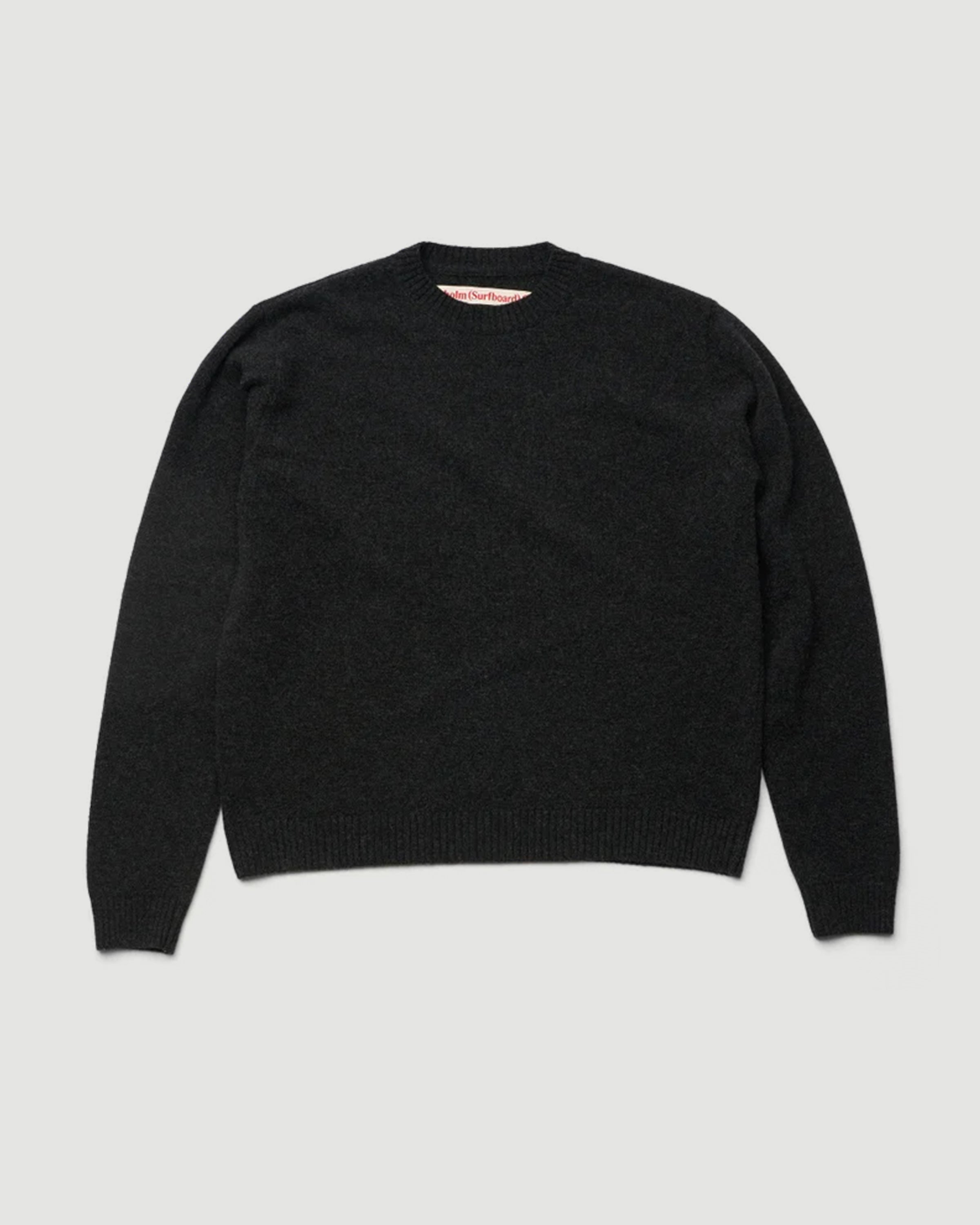 Stockholm Surfboard Club Knit Sweat Black Knitwear Men