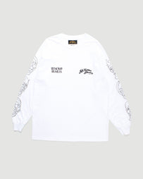 Wacko Maria Wacko Maria x 56 Tattoo Studio Long Sleeve T-Shirt White T-shirt L/S Men