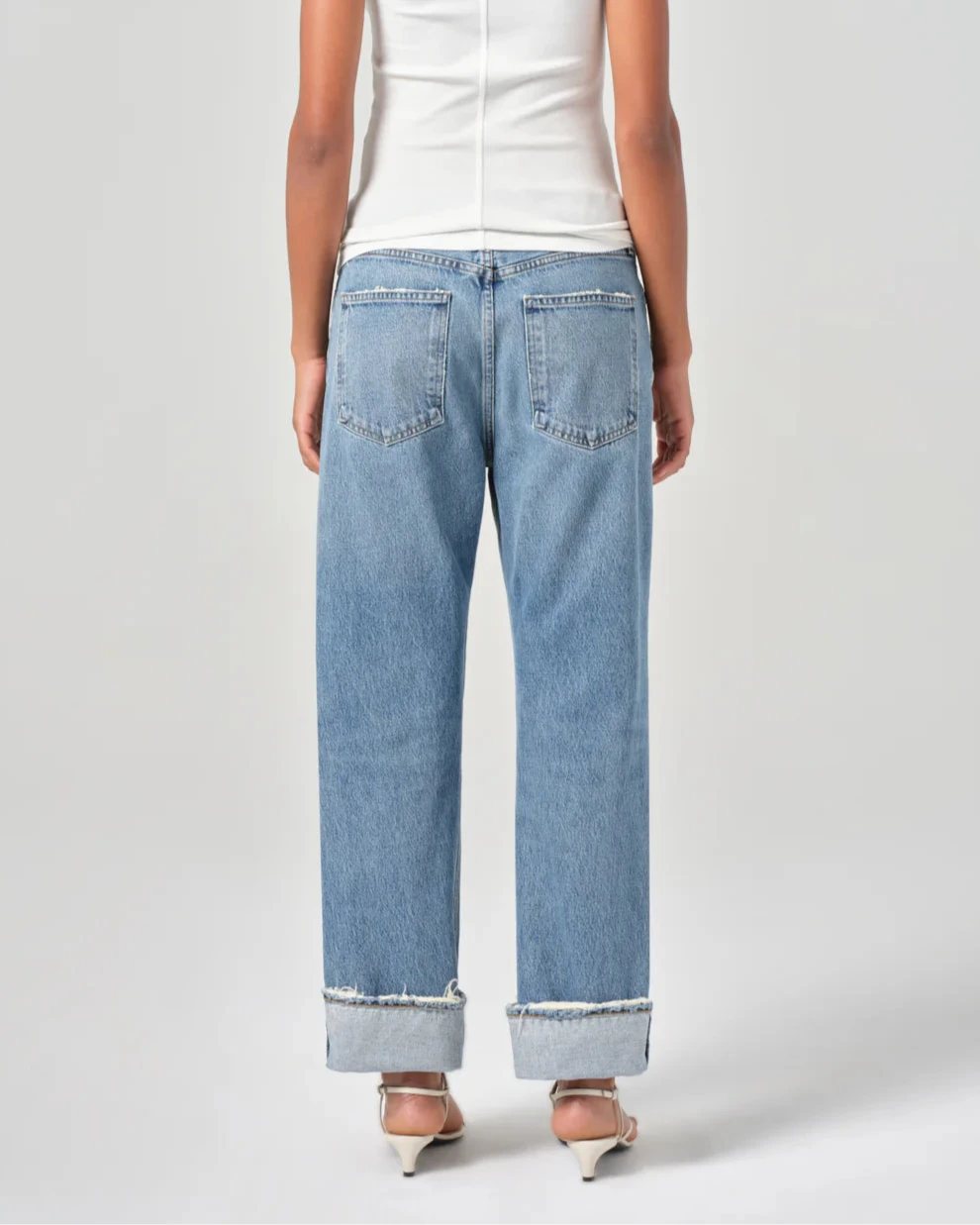 AgoldE Fran Jean Invention Denim Women