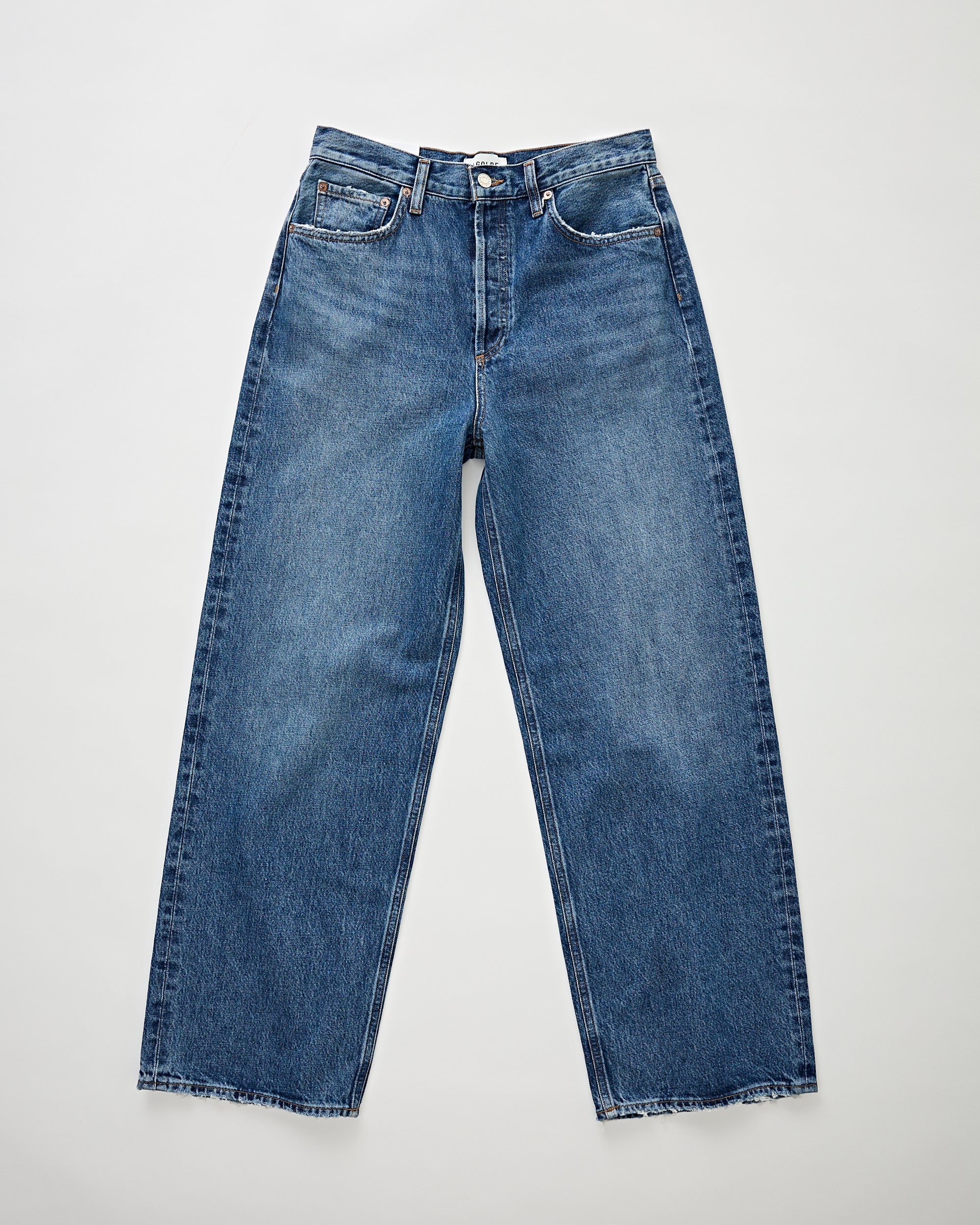 AgoldE Low Slung Baggy Essence Denim Women