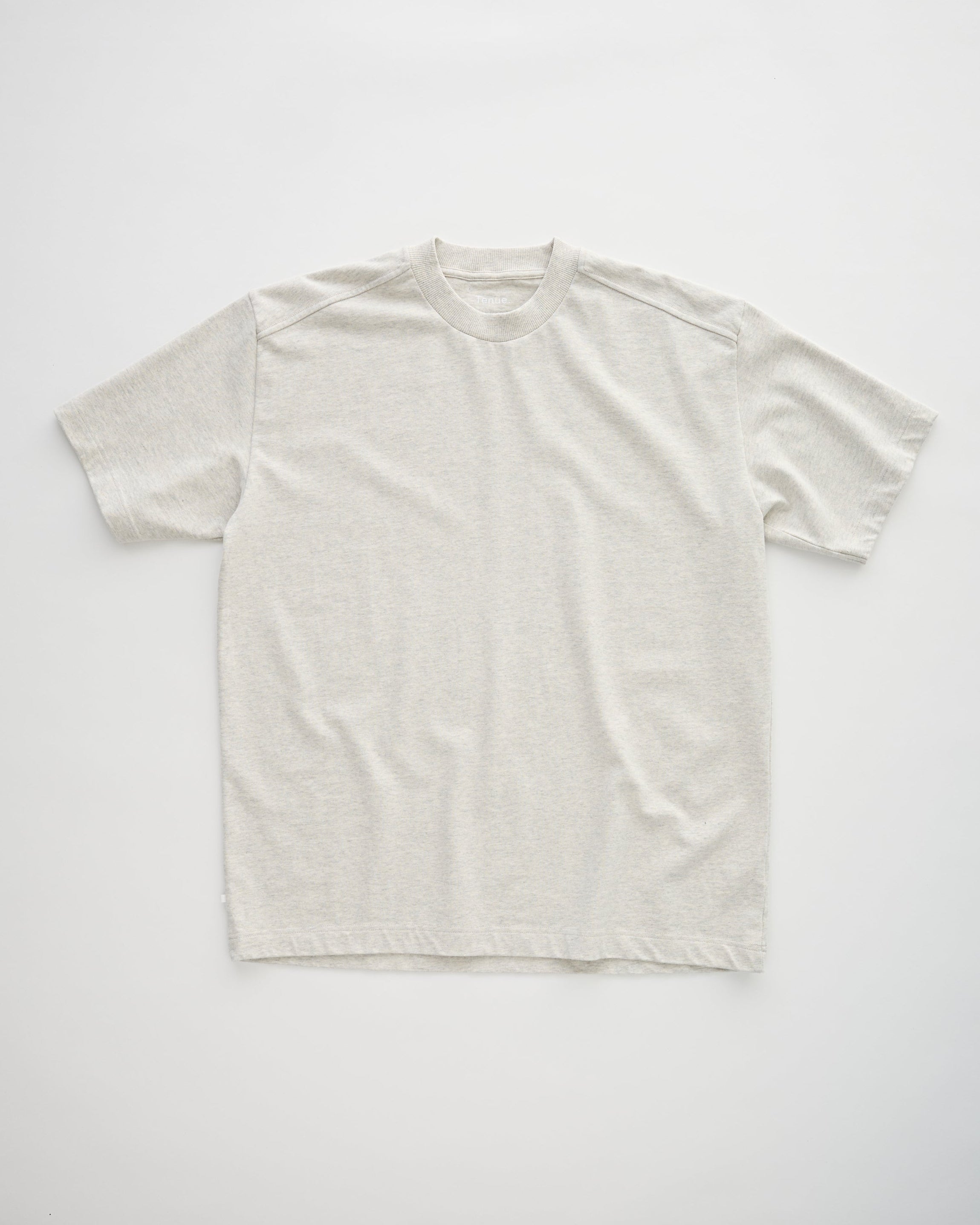 Tenue. Bruce Oat Melange T-shirt S/S Men