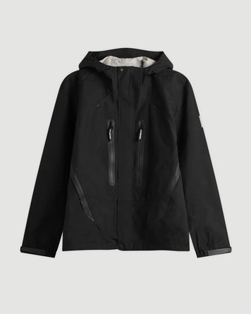 and wander 2.5L Hiker Rain Jacket Black JKT Short Men