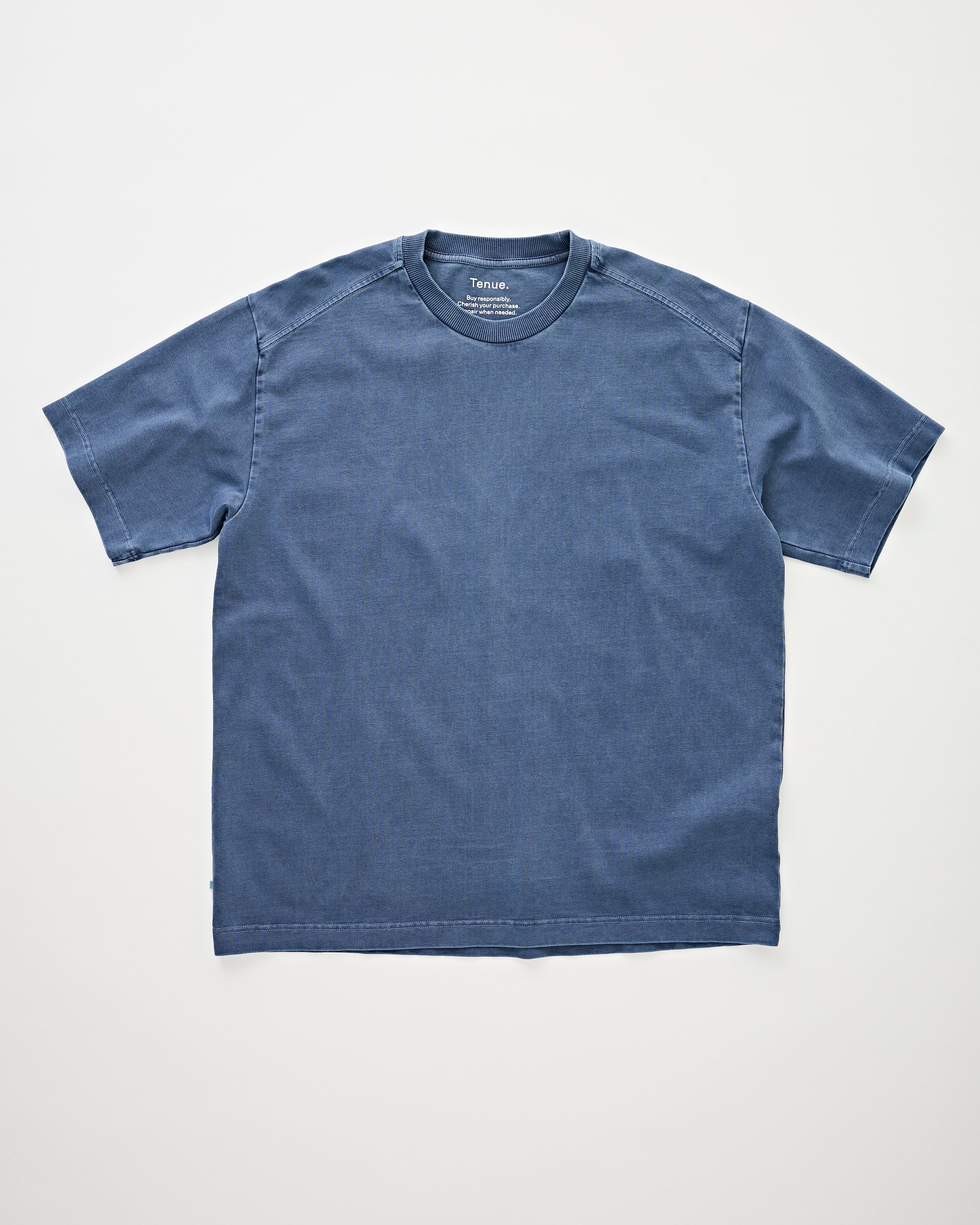 Tenue. Bruce T-Shirt Trashed Mulberry T-shirt S/S Men