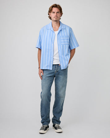 Tenue. Camp Shirt Ocean Stripe Shirt S/S Men