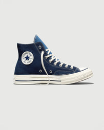Converse Eric Emanuel Chuck 70 Hi Blue Denim Shoes Sneakers Unisex