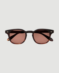 Garrett Leight Sherwood Sun 47 Redwood Tortoise/Pure Rosewood Eyewear