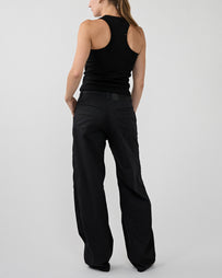 Tenue. Hailey Tank-Top Black T-shirt S/S Women