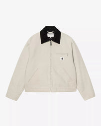 Carhartt WIP W' OG Detroit Jacket Canvas Fleur De Sel/Black JKT Short Men
