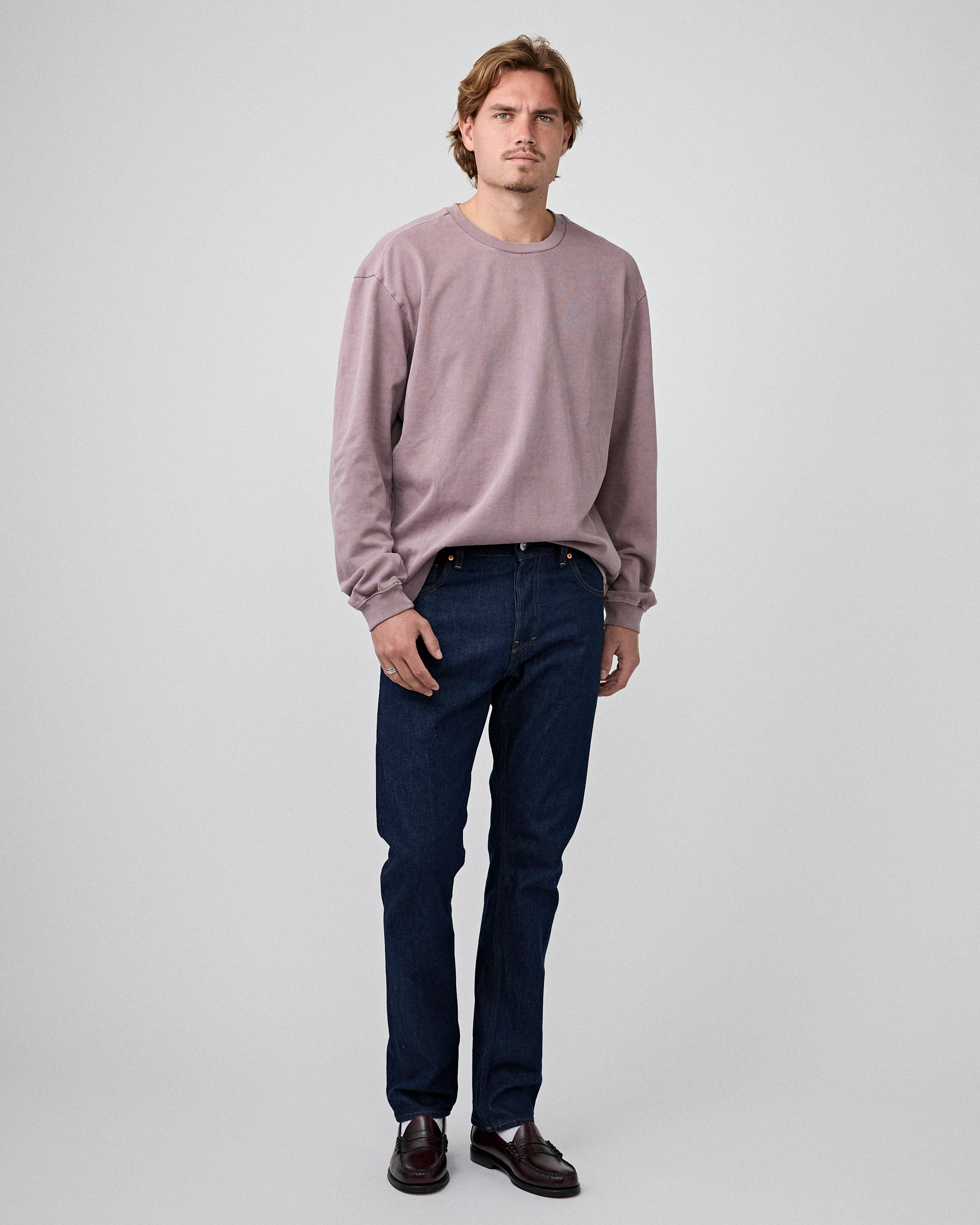 Tenue. Brad T-Shirt Dusty Lilac T-shirt L/S Men