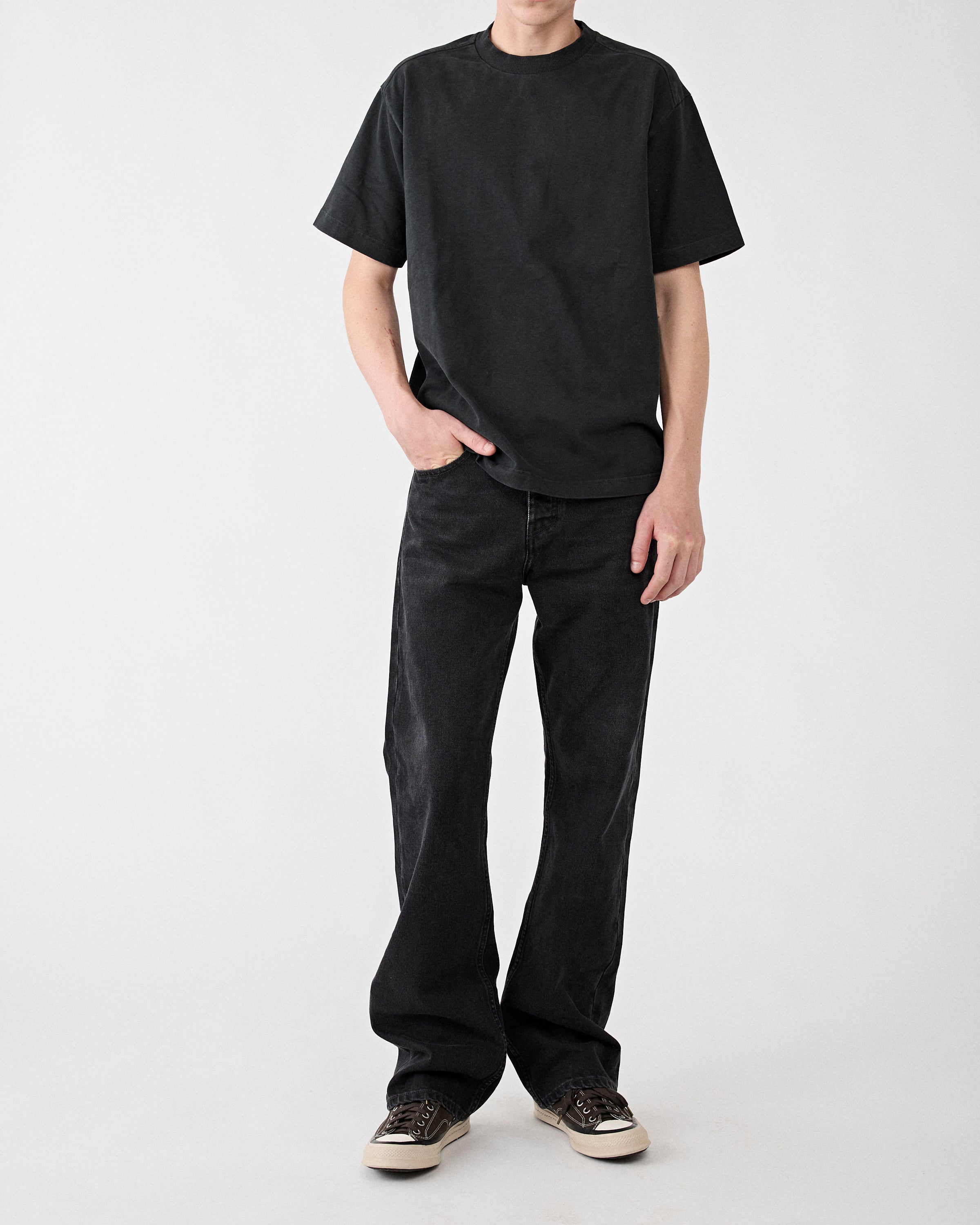 Tenue. Bruce T-Shirt Vintage Black T-shirt S/S Men