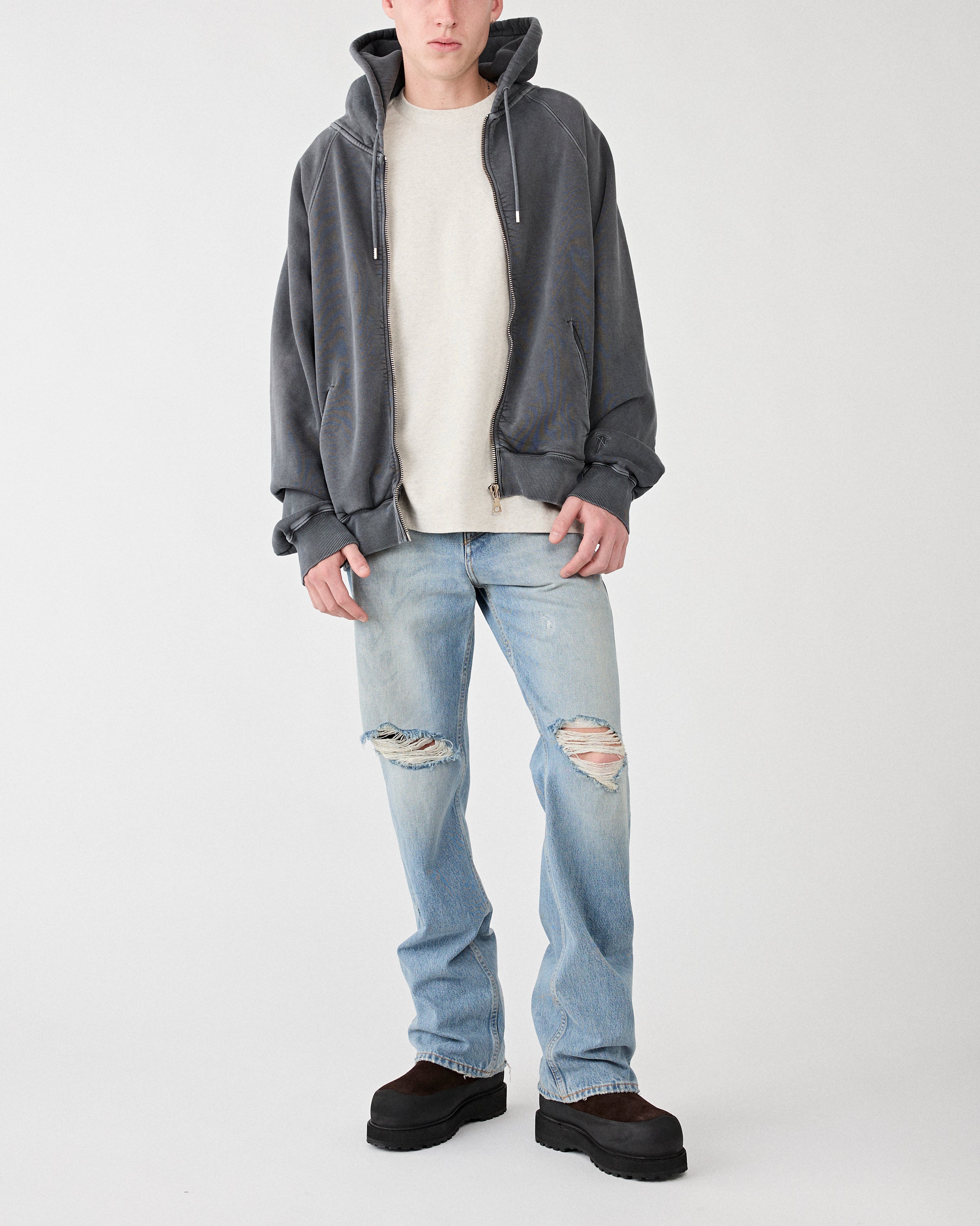 Tenue. Bruce T-Shirt Oat Melange T-shirt S/S Men