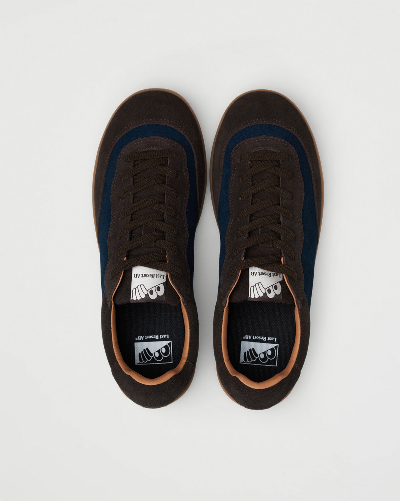 Last Resort AB CM001 LO Suede Coffee Bean/Dress Blues/Gum Shoes Sneakers Unisex