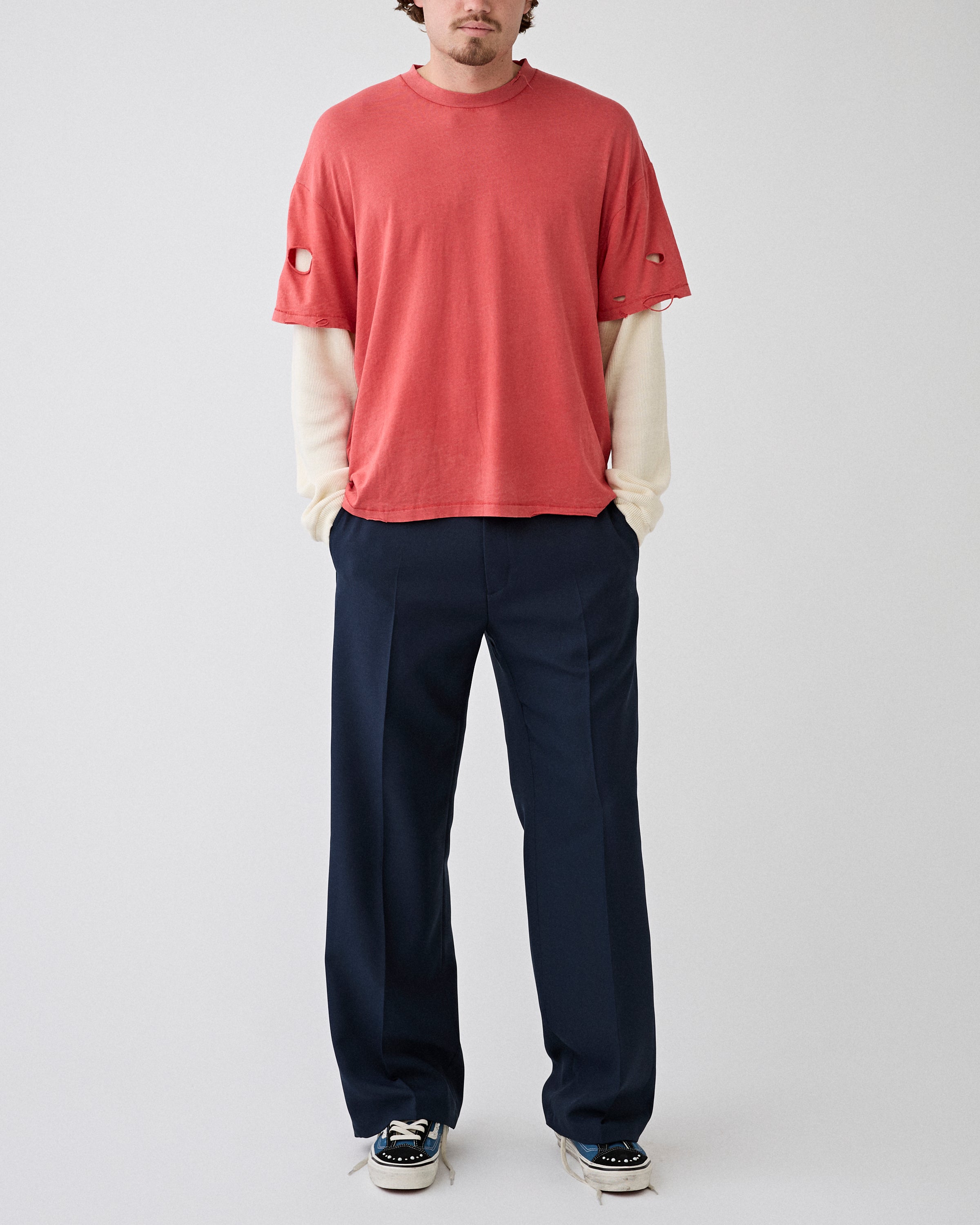 Stockholm Surfboard Club Sune Trousers Navy Pants Men