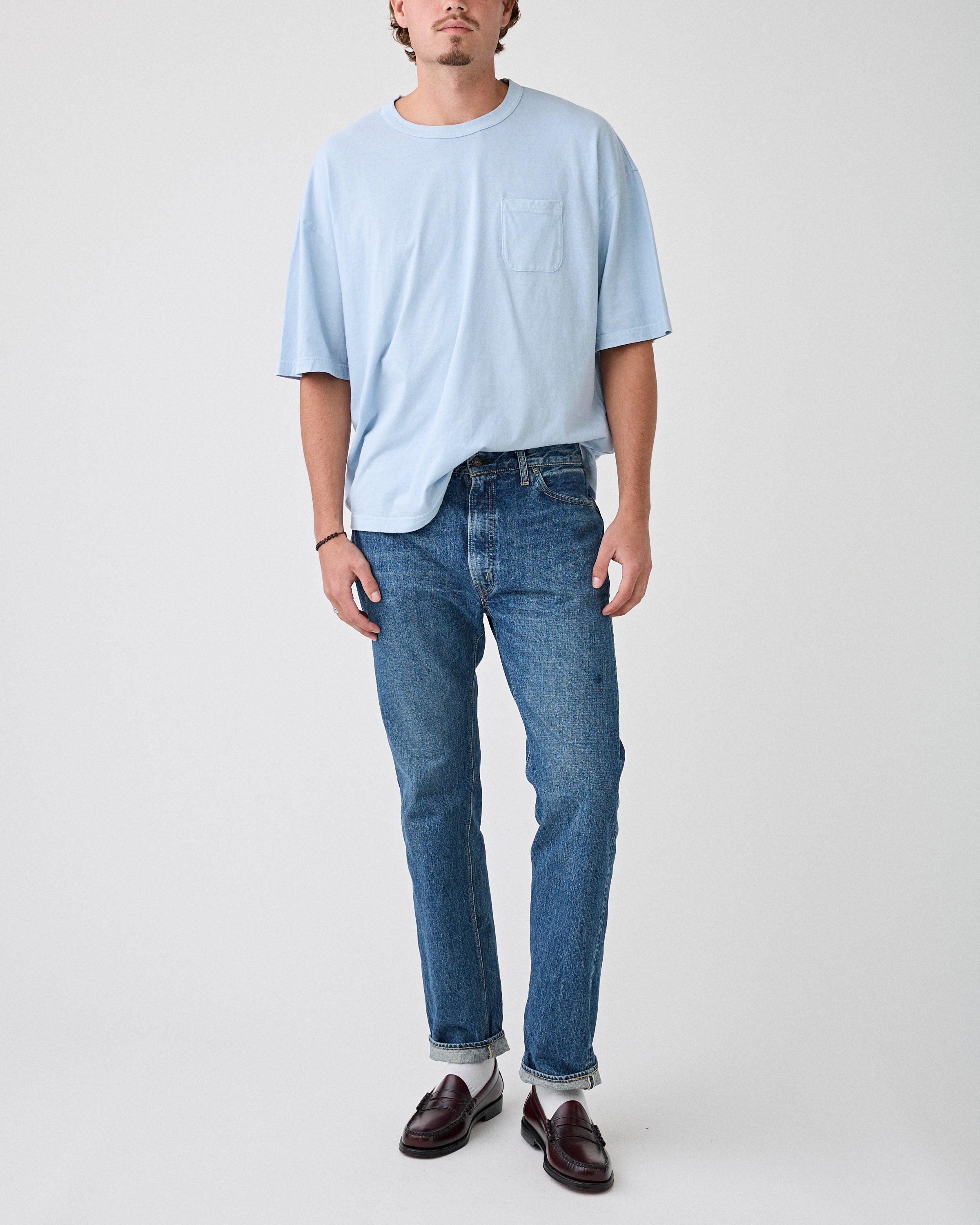 OrSlow 107 Ivy Fit Selvedge Denim 2 Year Wash Denim Men