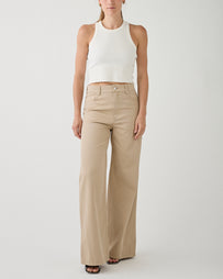 A.P.C. Jean Clyde Beige Denim Women