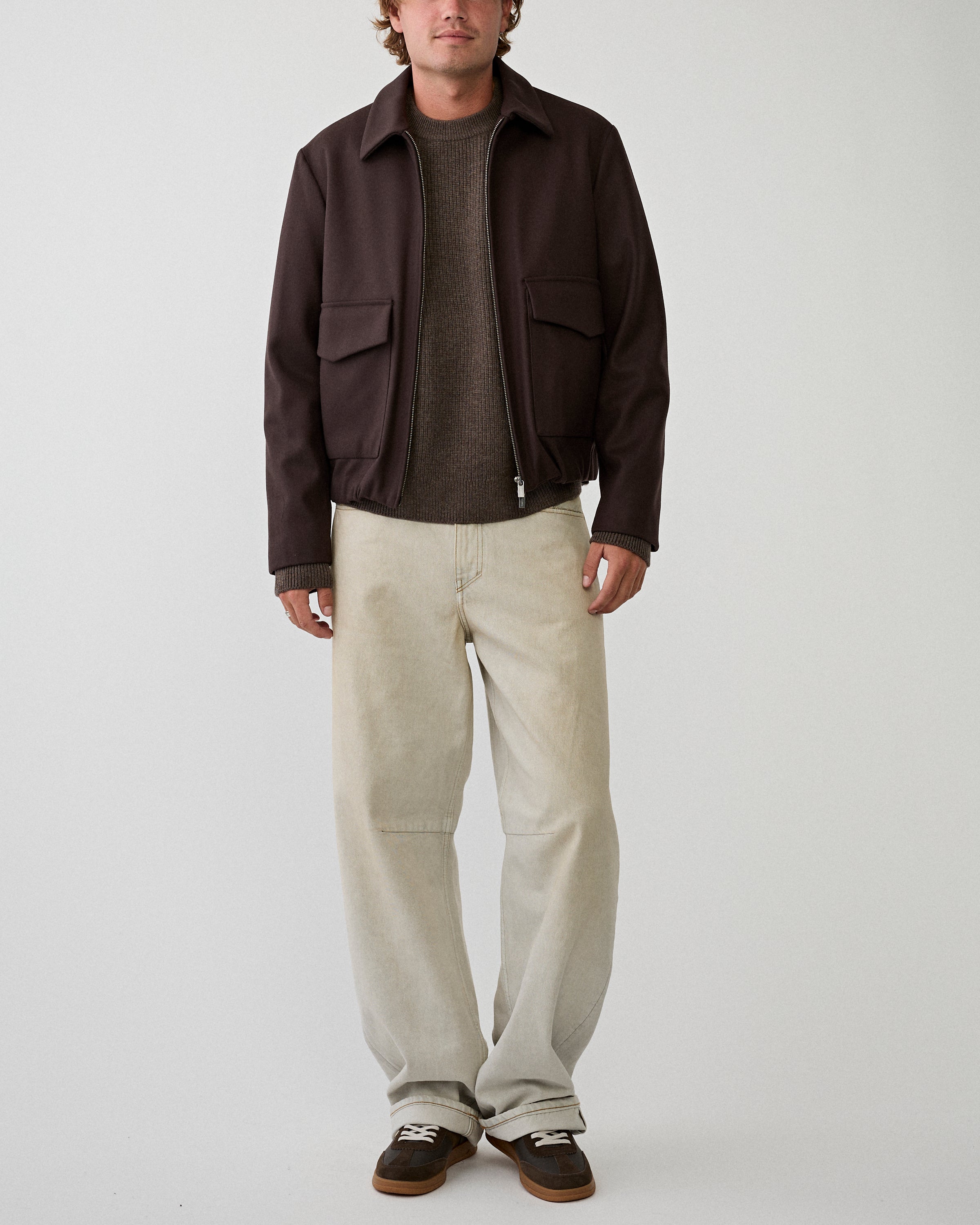 Barena Venezia Capaspalla Magan Coat Brown JKT Short Men