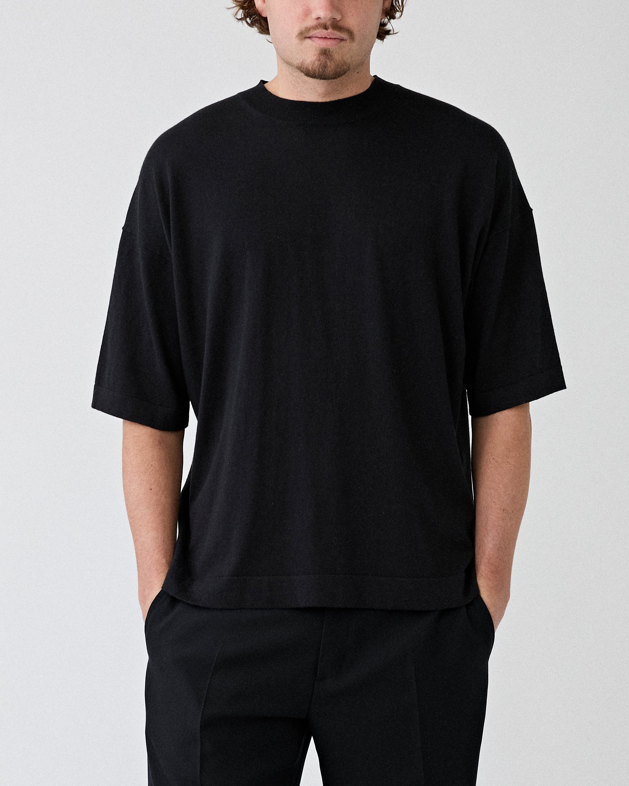 Yacaia T-Shirt Black T-shirt S/S Men