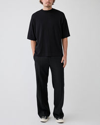 Stockholm Surfboard Club Sune Trousers Black Pants Men