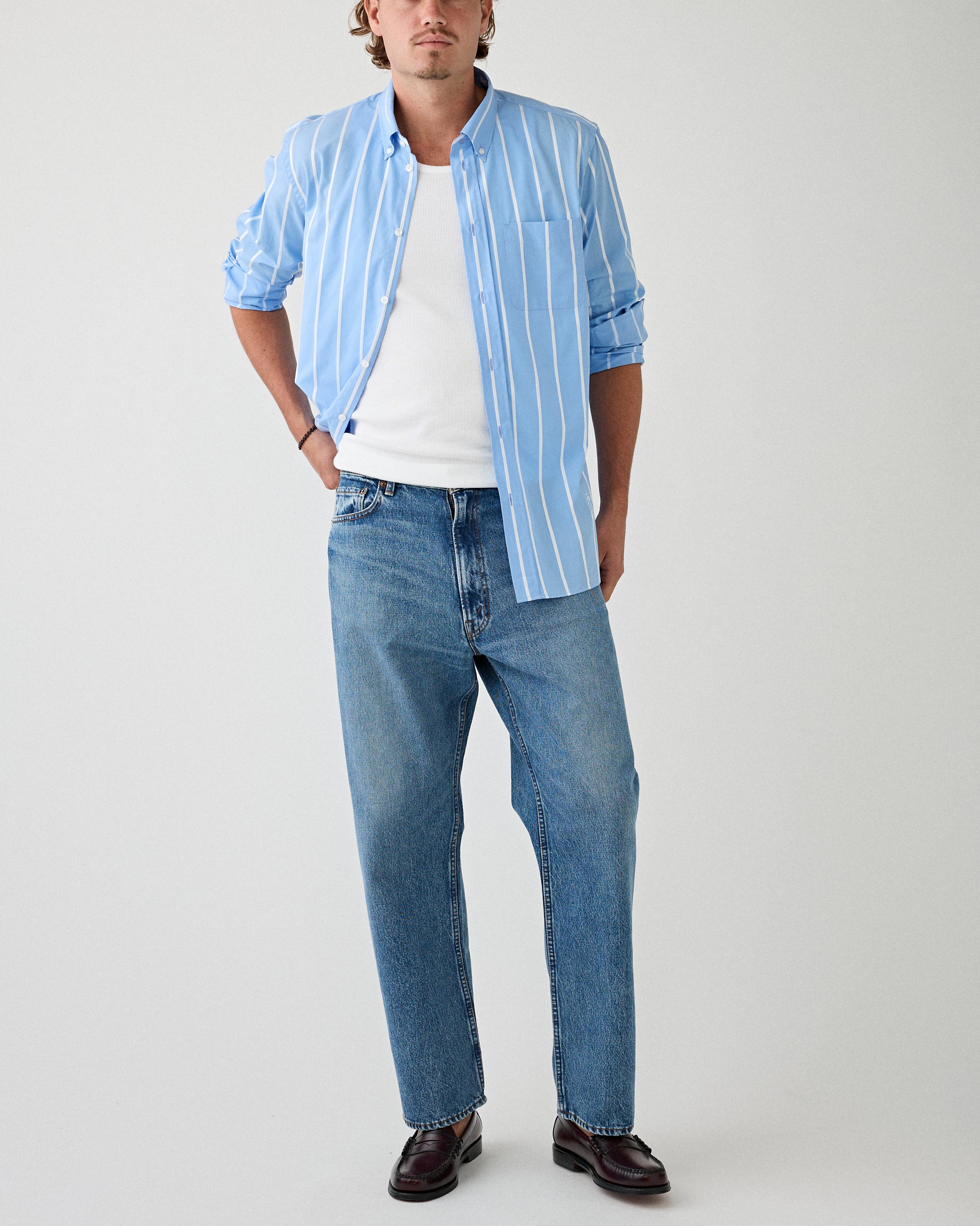 OrSlow 101 Dad's Fit Denim Used Pants Denim Men