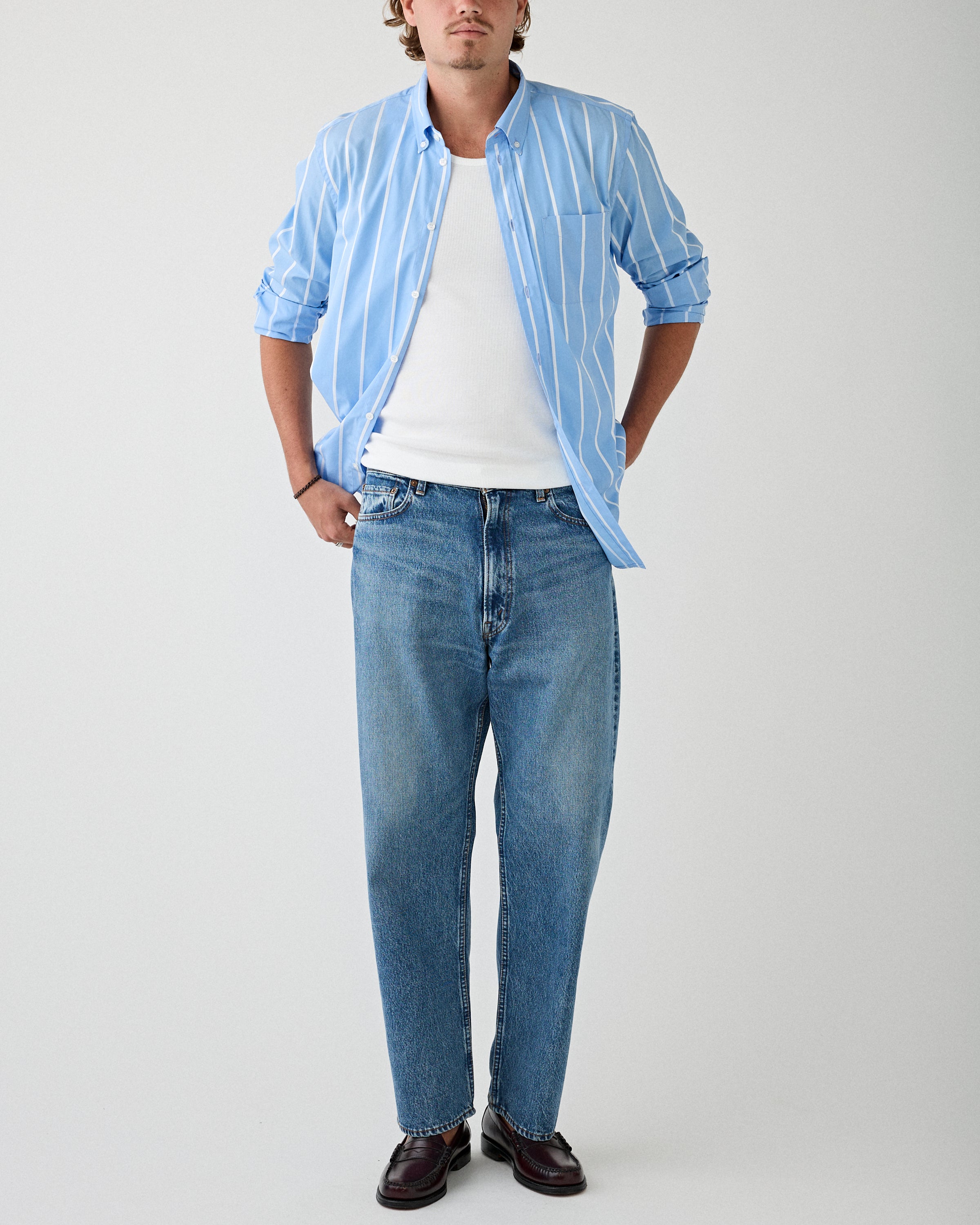 OrSlow 101 Dad's Fit Denim Used Pants Denim Men