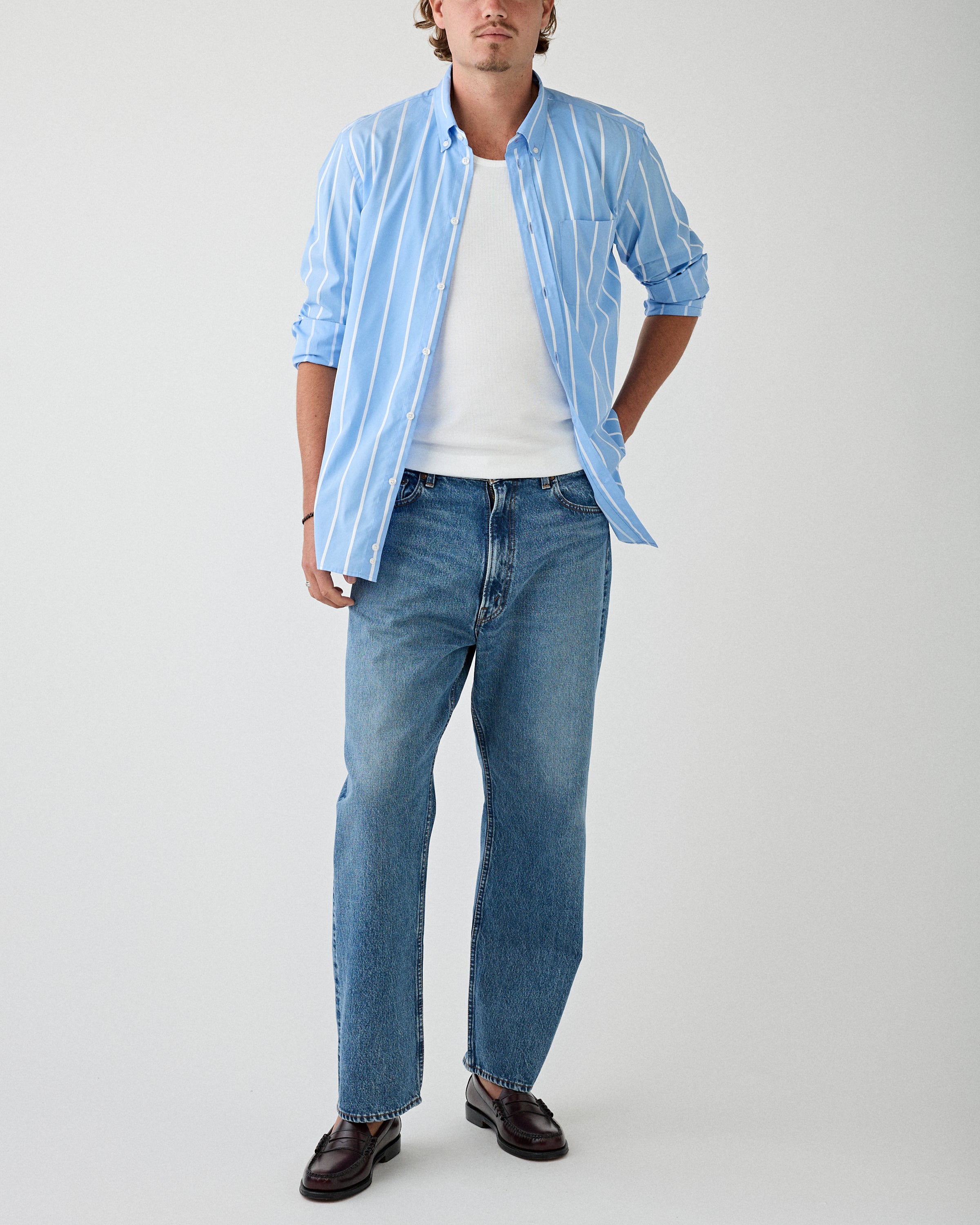 OrSlow 101 Dad's Fit Denim Used Pants Denim Men