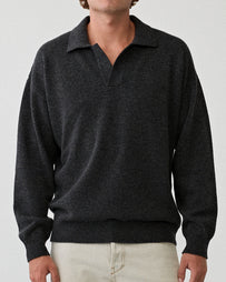 Roberto Collina Skipper Polo ML Antracite T-shirt S/S Men