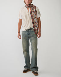 Stockholm Surfboard Club Franz Pin Tee Dirty White T-shirt S/S Men