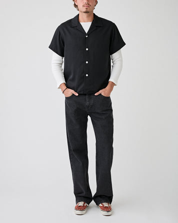 SECOND/LAYER Big Papi Denim Black Stone Heavy Wash Denim Men