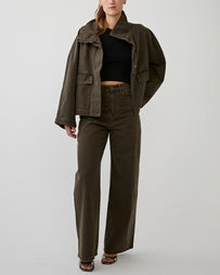 Christian Wijnants Jabala Jacket Olive JKT Short Women