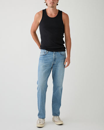 CDLP Lyocell Rib Tank Top Black Apparel & Accessories