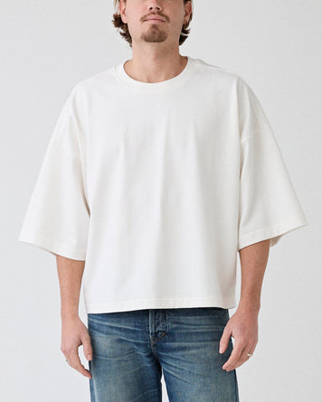 Tenue. Ben T-Shirt Vintage White T-shirt S/S Men