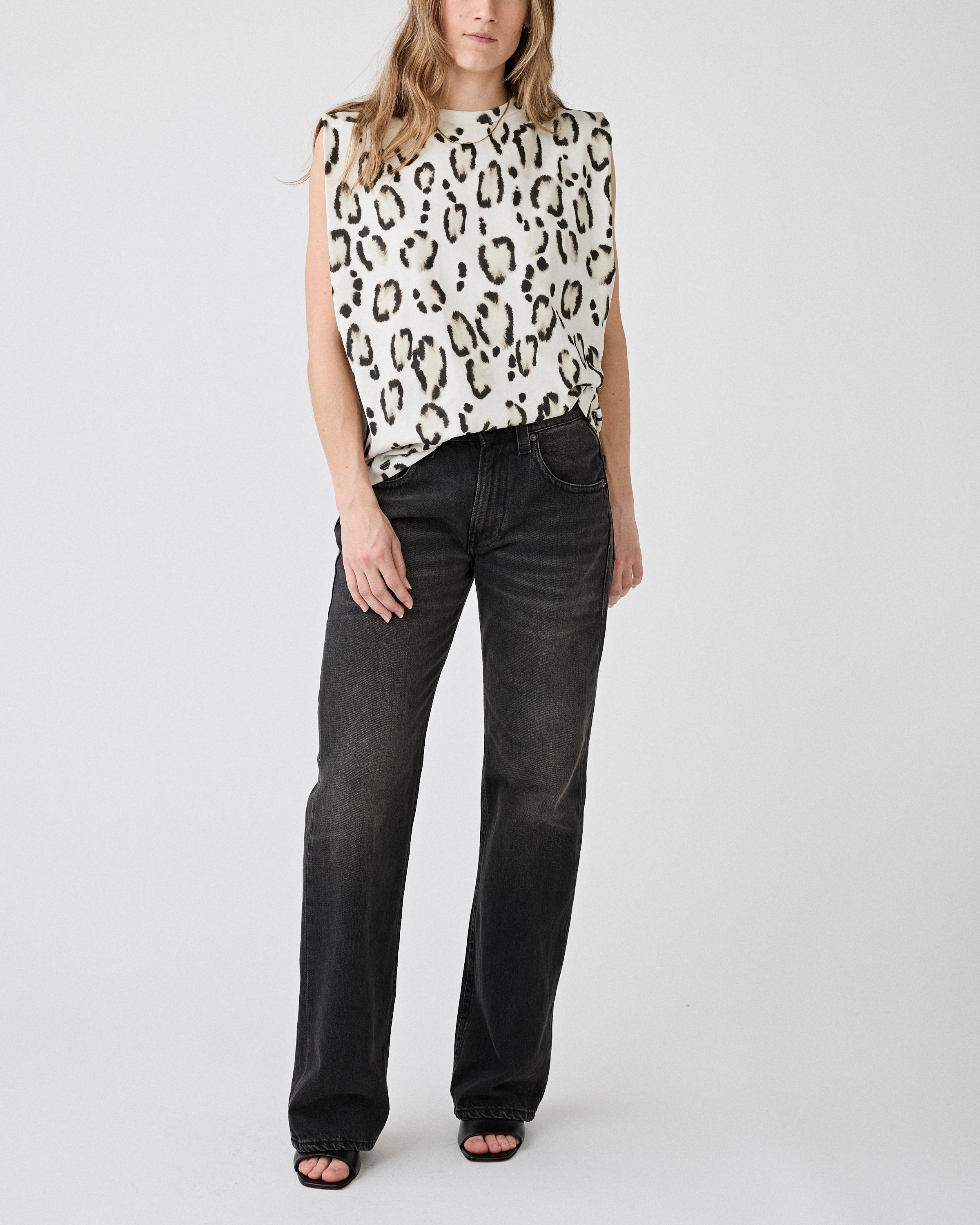6397 Icon Jean Mineral Black Denim Women