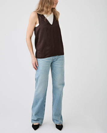 Christian Wijnants Topola Top Chocolate T-shirt S/S Women