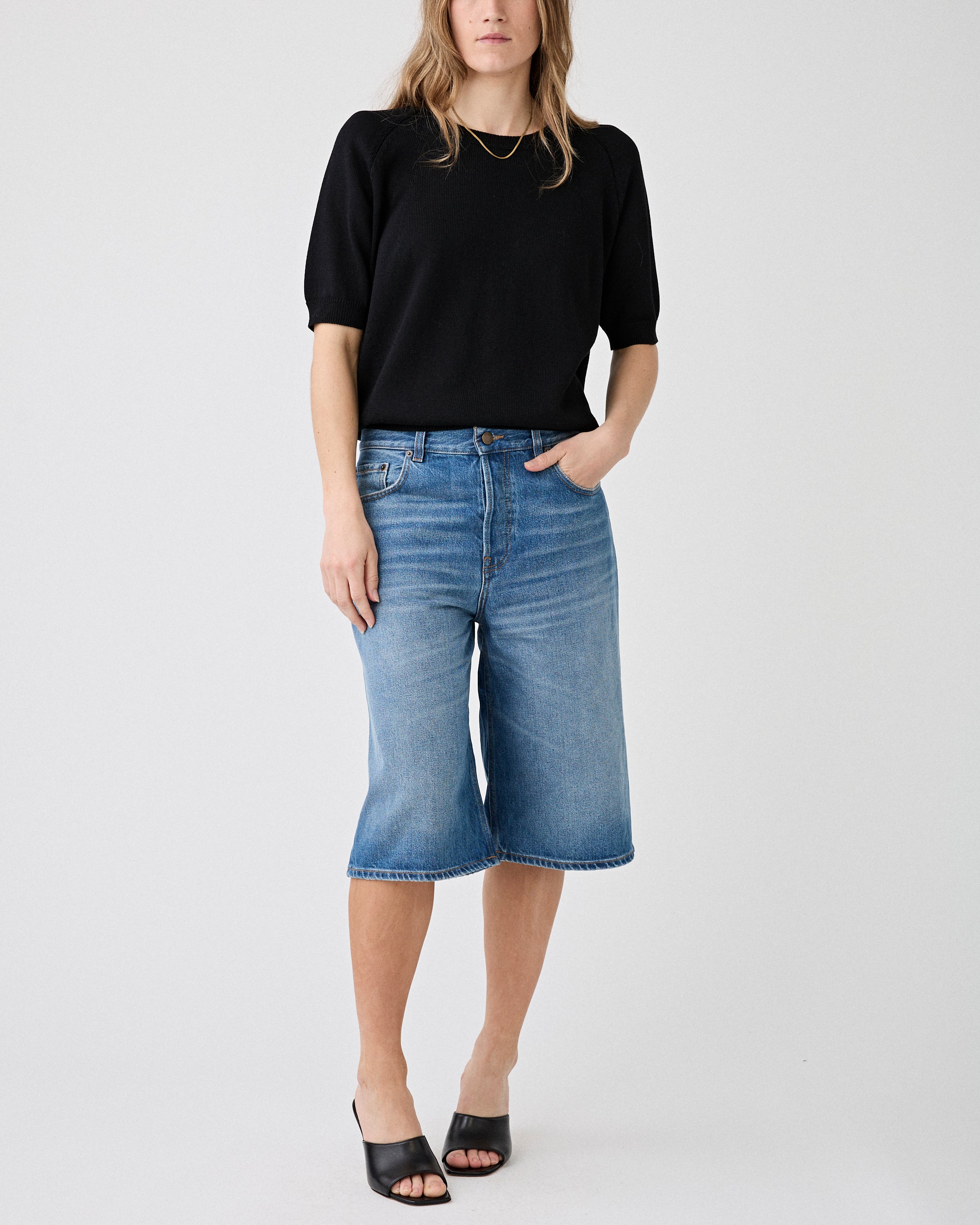 Haikure New Becky Real Blue Shorts Women