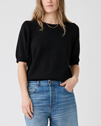 Christian Wijnants Kondo Top Black T-shirt S/S Women