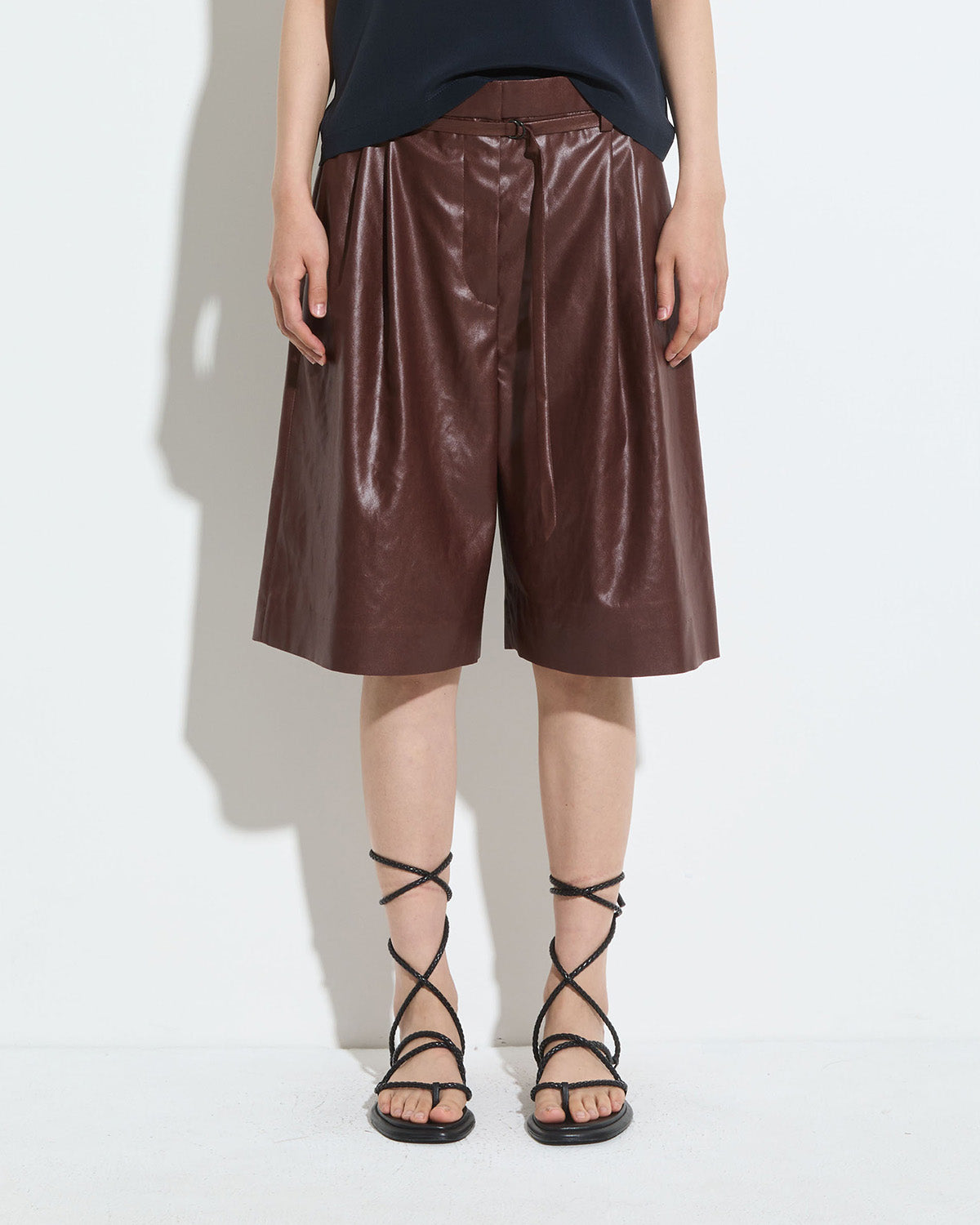 Christian Wijnants Posur Shorts Dark Rust Shorts Women