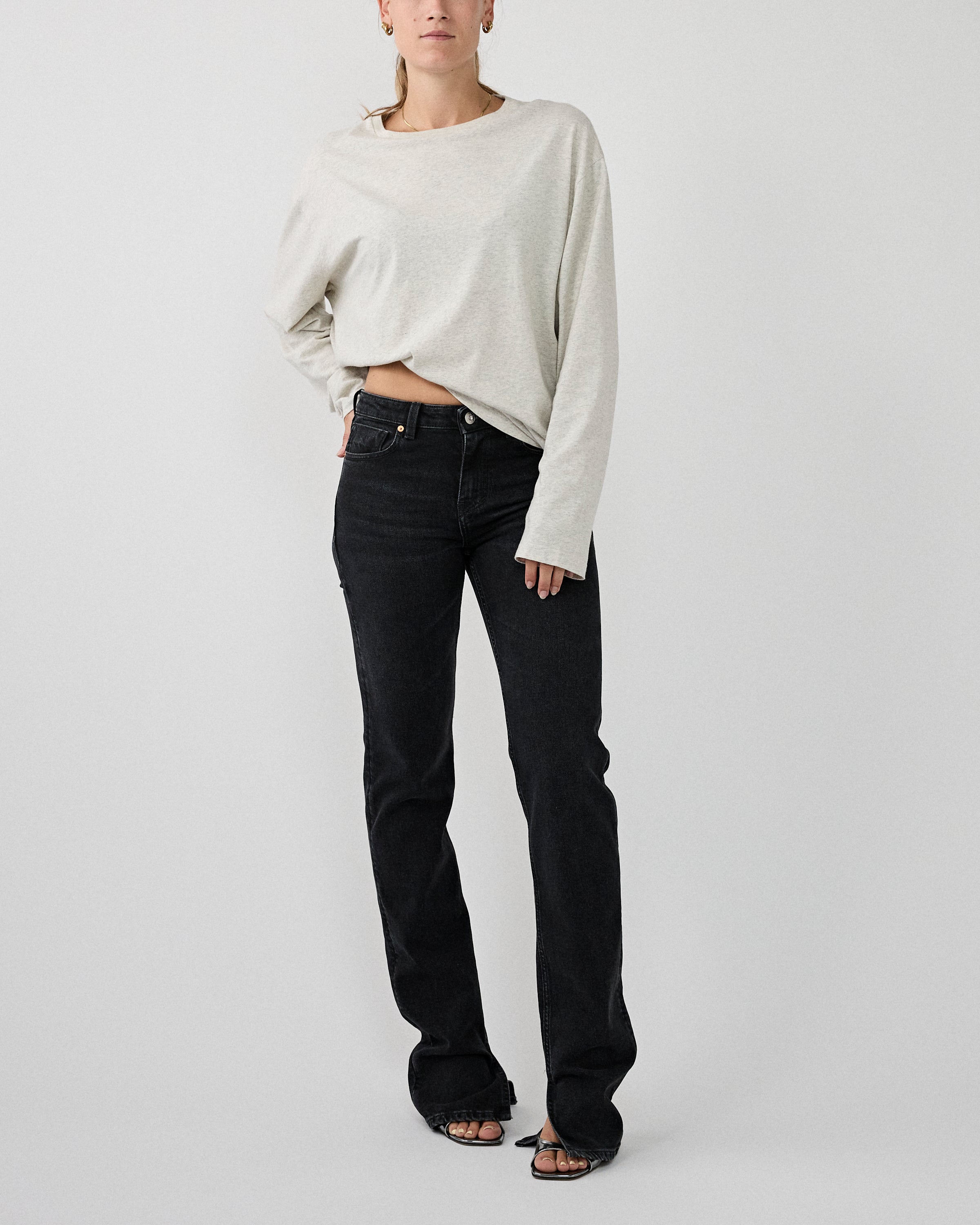 Tenue. Page Jeans Coal Stretch Denim Women