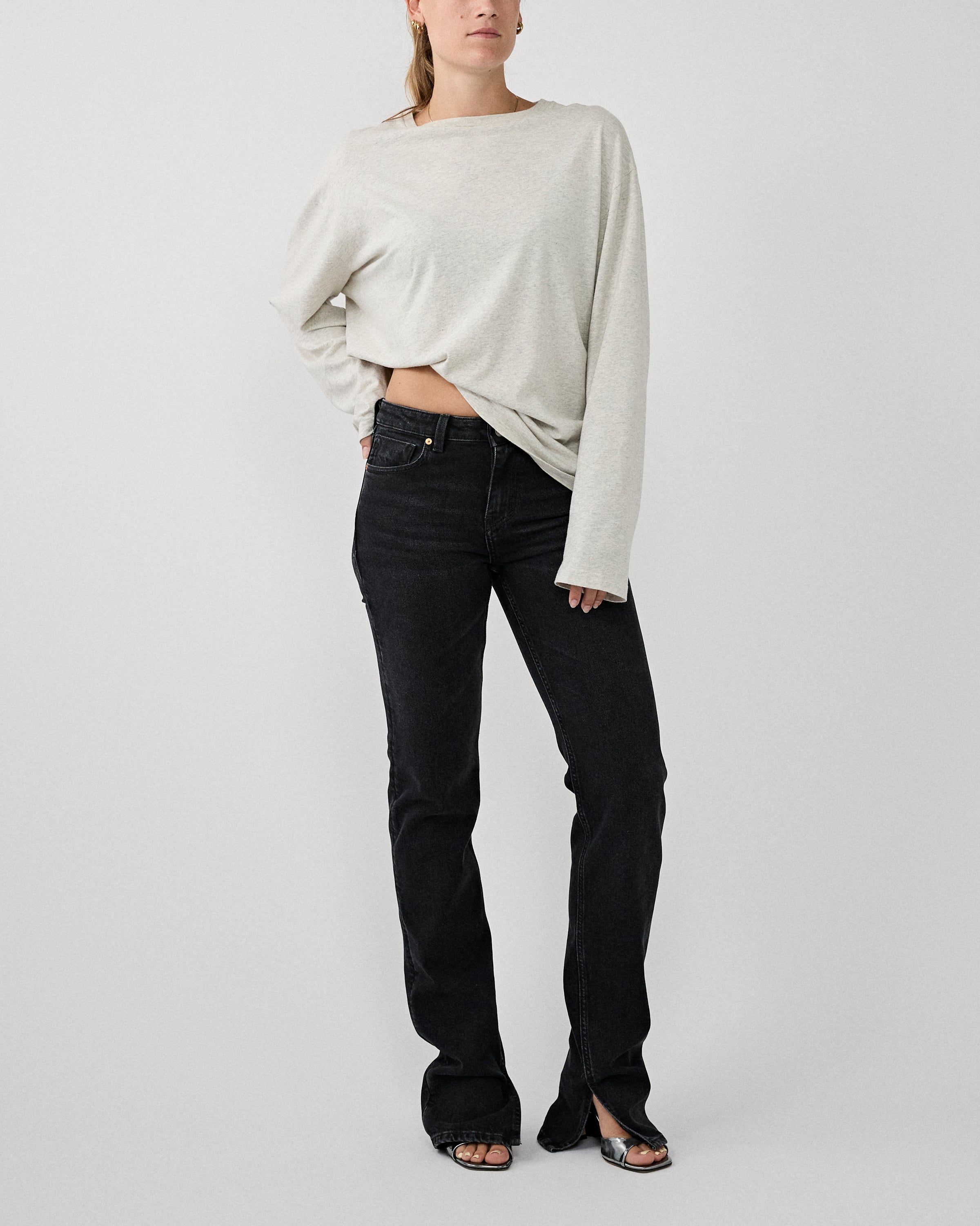 Tenue. Page Jeans Coal Stretch Denim Women