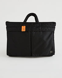 Porter Yoshida Tanker Short Helmet Bag Large Black Bags Unisex