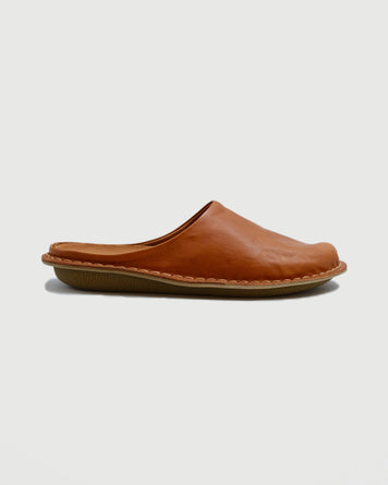 VIBAe Roma Leather Cognac Brown Shoes Leather Men